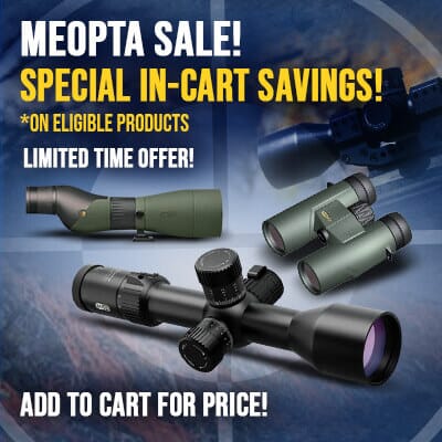 Meopta Optika Scope Special in-Cart Savings!