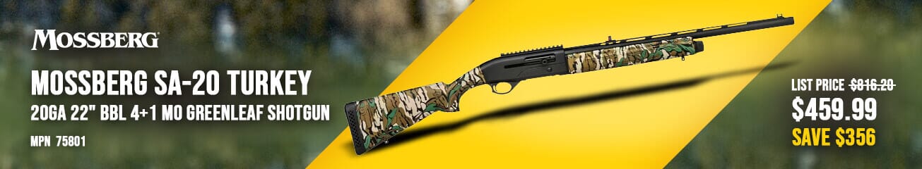 Mossberg SA-20 Turkey Shotgun