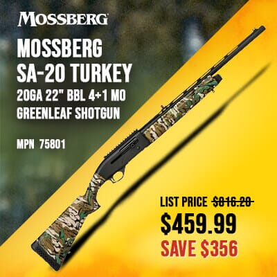 Mossberg SA-20 Turkey Shotgun