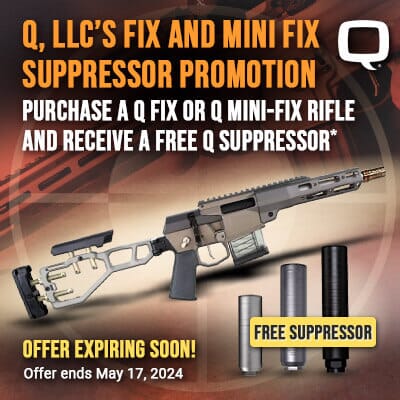 Q LLCs FREE Suppressor Promotion!