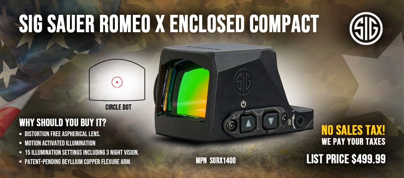 Sig Sauer Romeo X Enclosed Compact