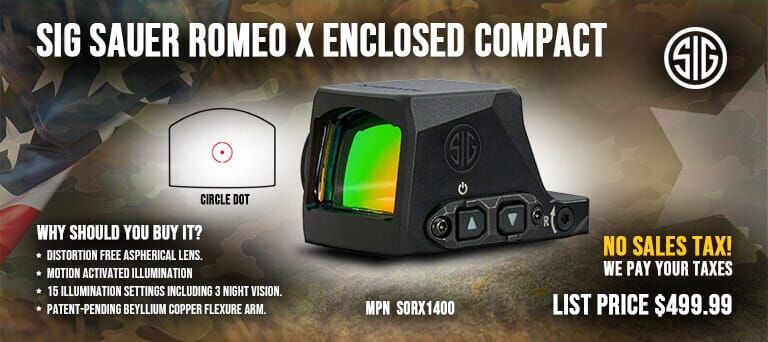 Sig Sauer Romeo X Enclosed Compact