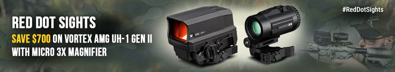 Vortex AMG UH-1 Gen II Holographic Sight w/Micro 3x Magnifier