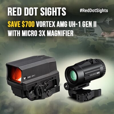 Vortex AMG UH-1 Gen II Holographic Sight w/Micro 3x Magnifier