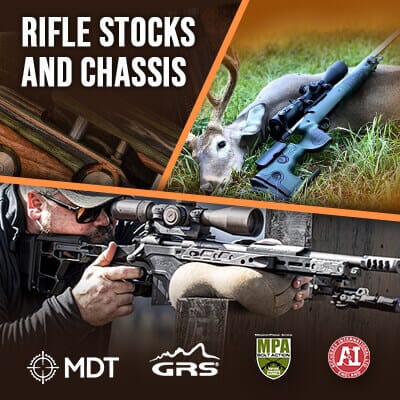 Rifle stocks and chassis