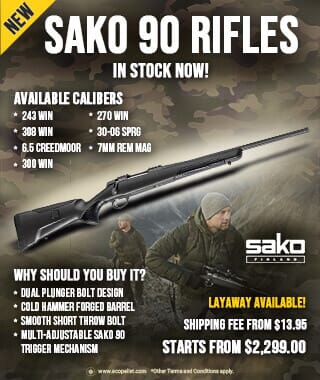 New Sako 90 rifles