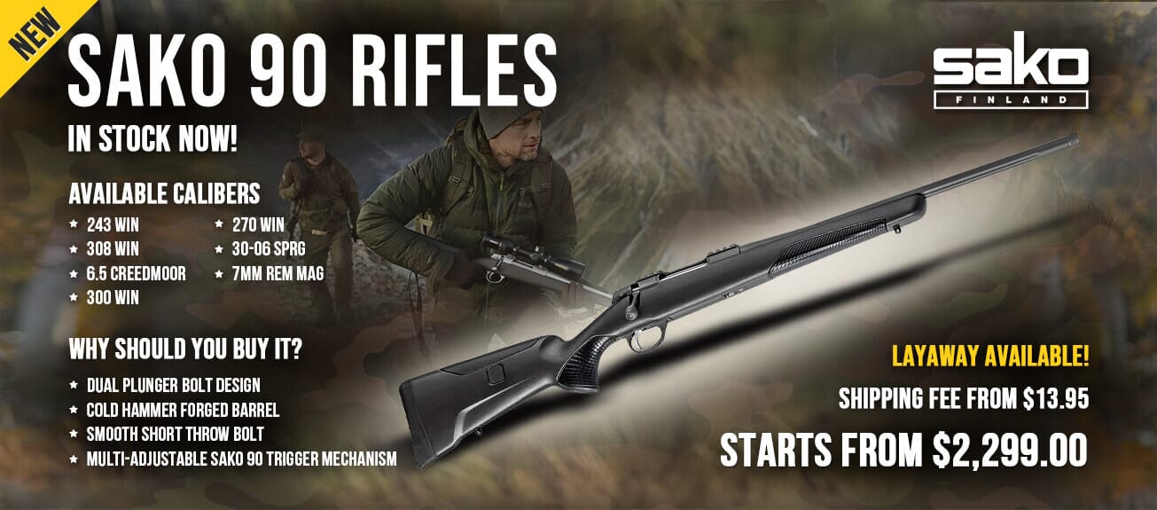 New Sako 90 rifles