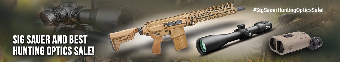 Sig Sauer Hunting Optics Sale!