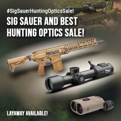 Sig Sauer Hunting Optics Sale!