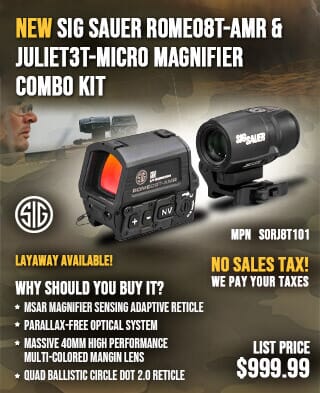 Sig Sauer ROMEO8T-AMR & JULIET3T-MICRO Magnifier Combo Kit
