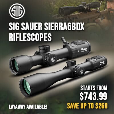 Sig Sauer SIERRA6BDX Rifle scopes