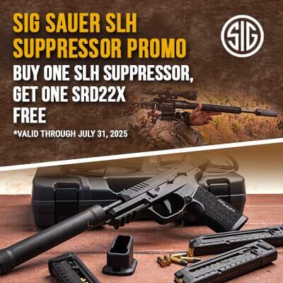 Sig Sauer Suppressor Promotion