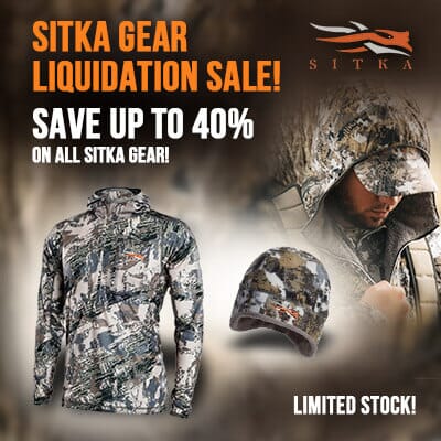 Sitka Gear Liquidation Sale