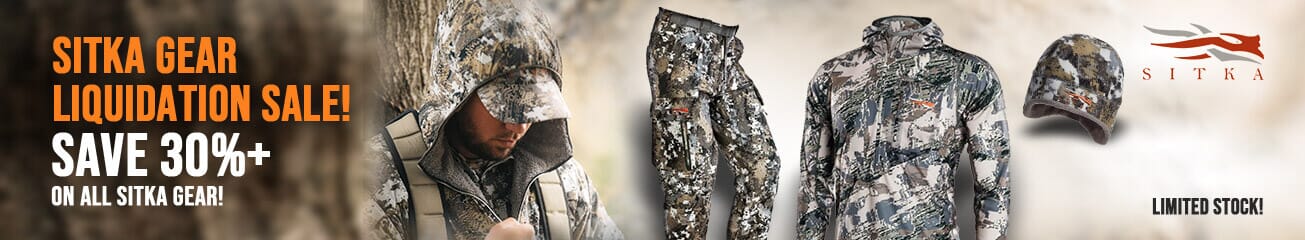 Sitka Gear Liquidation Sale