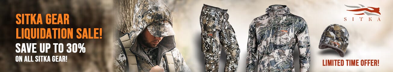 Sitka Gear Liquidation Sale