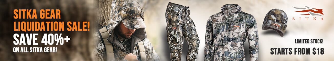 Sitka Gear Liquidation Sale