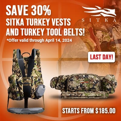 Sitka Turkey Vests & Tool Sale