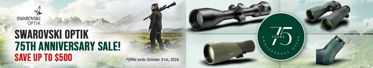 Swarovski Optik 75th Anniversary Sale!