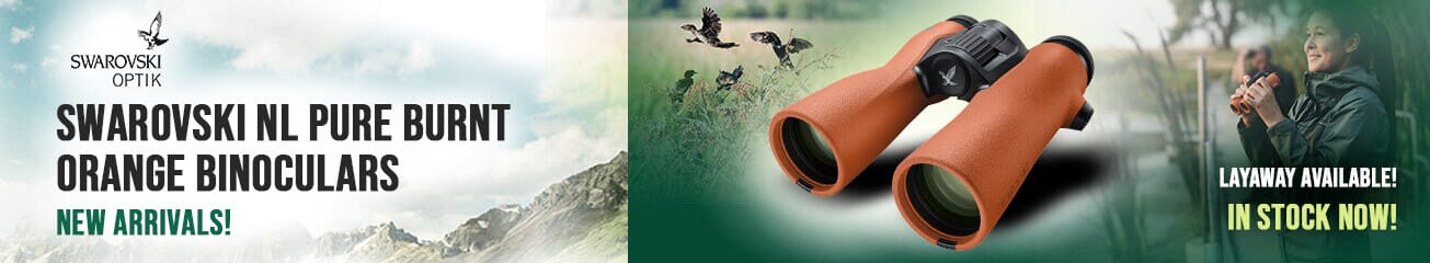 New Swarovski NL Pure Burnt Orange Binocular
