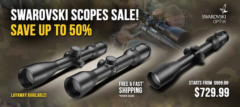Swarovski scopes sale