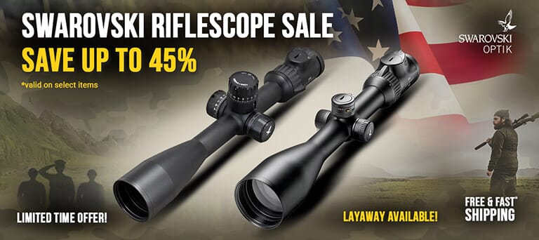 Swarovski scopes sale