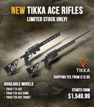 Tikka Ace Rifles