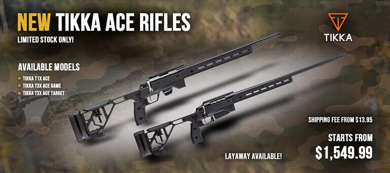 Tikka Ace Rifles