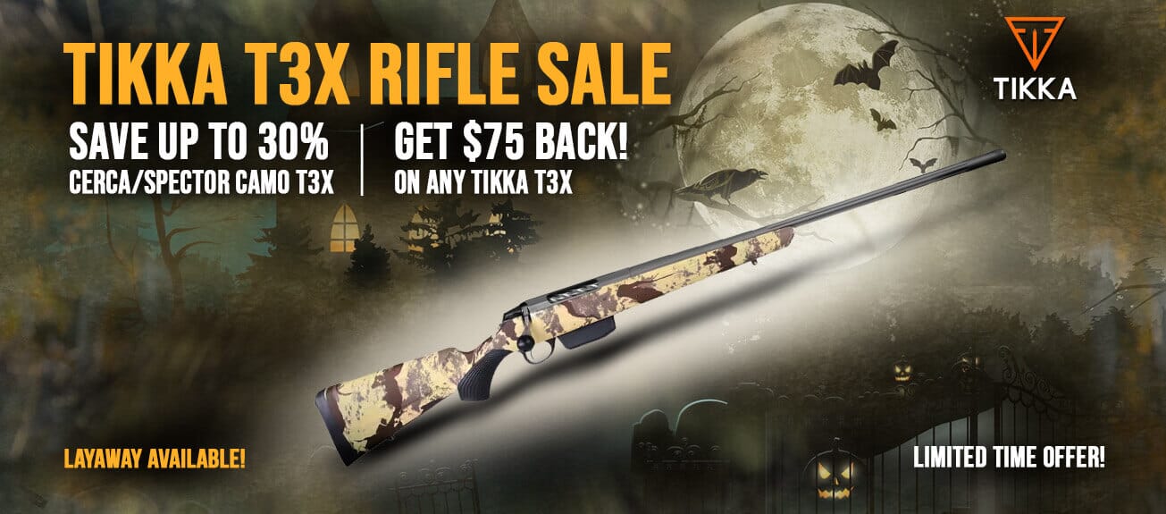 Tikka T3X Rifles
