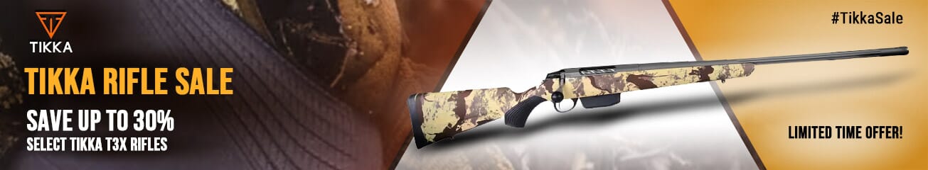 Tikka Rifle Sale!