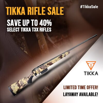 Tikka Rifle Sale!