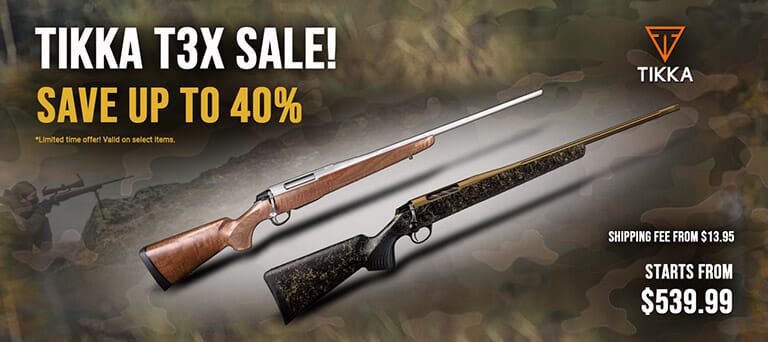 Tikka T3X Rifles