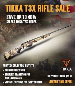 Tikka T3X Rifles