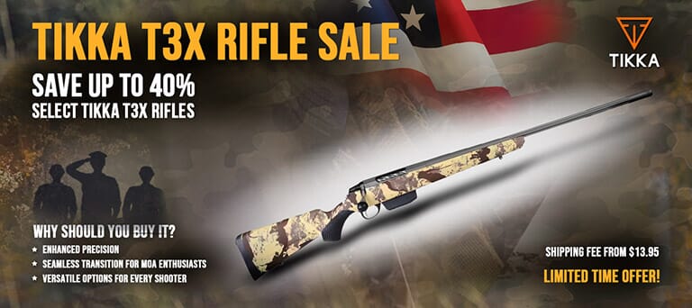 Tikka T3X Rifles