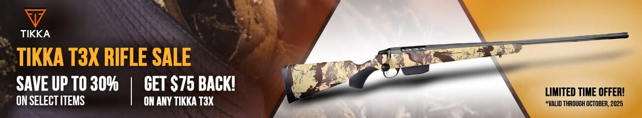 Tikka T3x Rifle Sale!