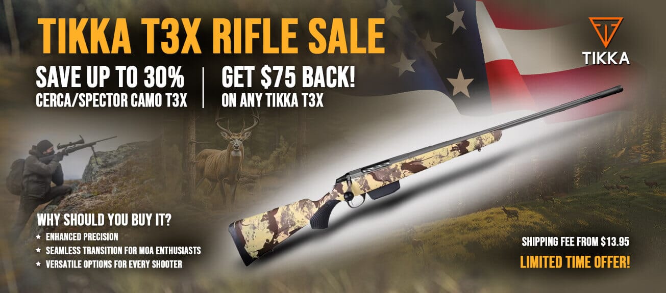 Tikka T3X Rifles