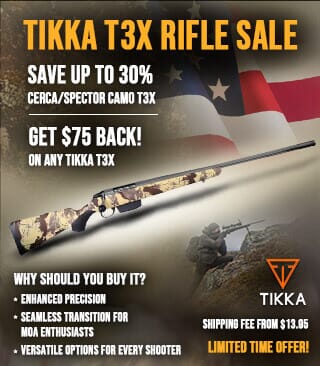 Tikka T3X Rifles