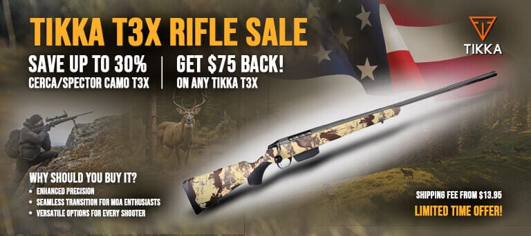 Tikka T3X Rifles