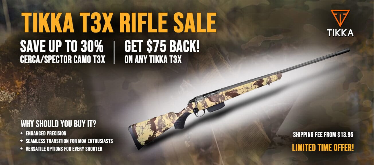 Tikka T3X Rifles