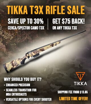 Tikka T3X Rifles