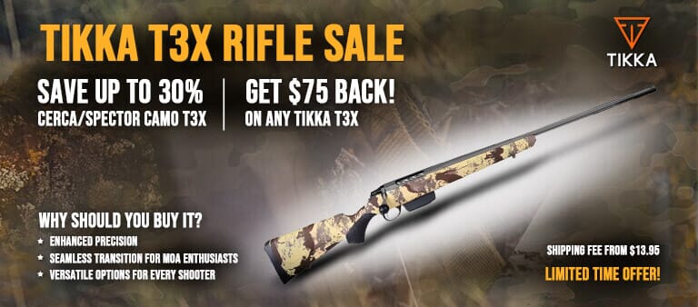 Tikka T3X Rifles