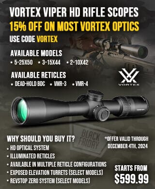 Vortex Viper HD Rifle Scopes