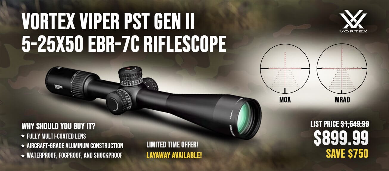 Vortex Viper PST Gen II Rifle Scope