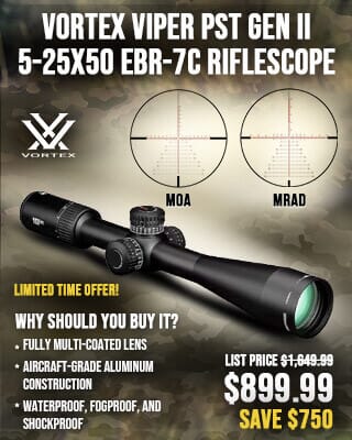 Vortex Viper PST Gen II Rifle Scope