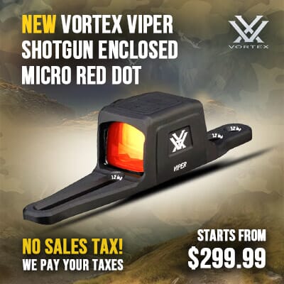 Vortex Viper Shotgun Enclosed Red Dot