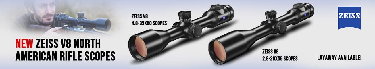 Zeiss V8 North American Rifle Scopes