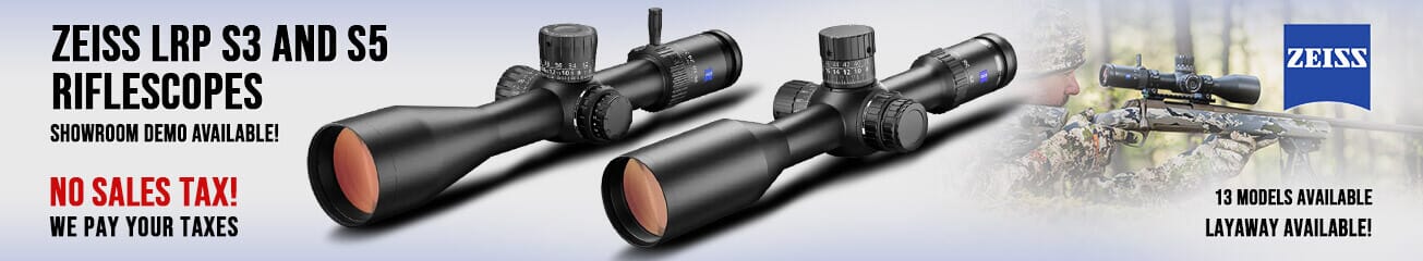 Zeiss LRP S3 and S5 Riflescopes