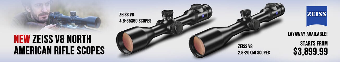 Zeiss V8 North American Rifle Scopes