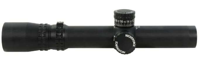 Nightforce NXS 2.5-10x24 ZeroStop - .25 MOA MOAR NVD PTL