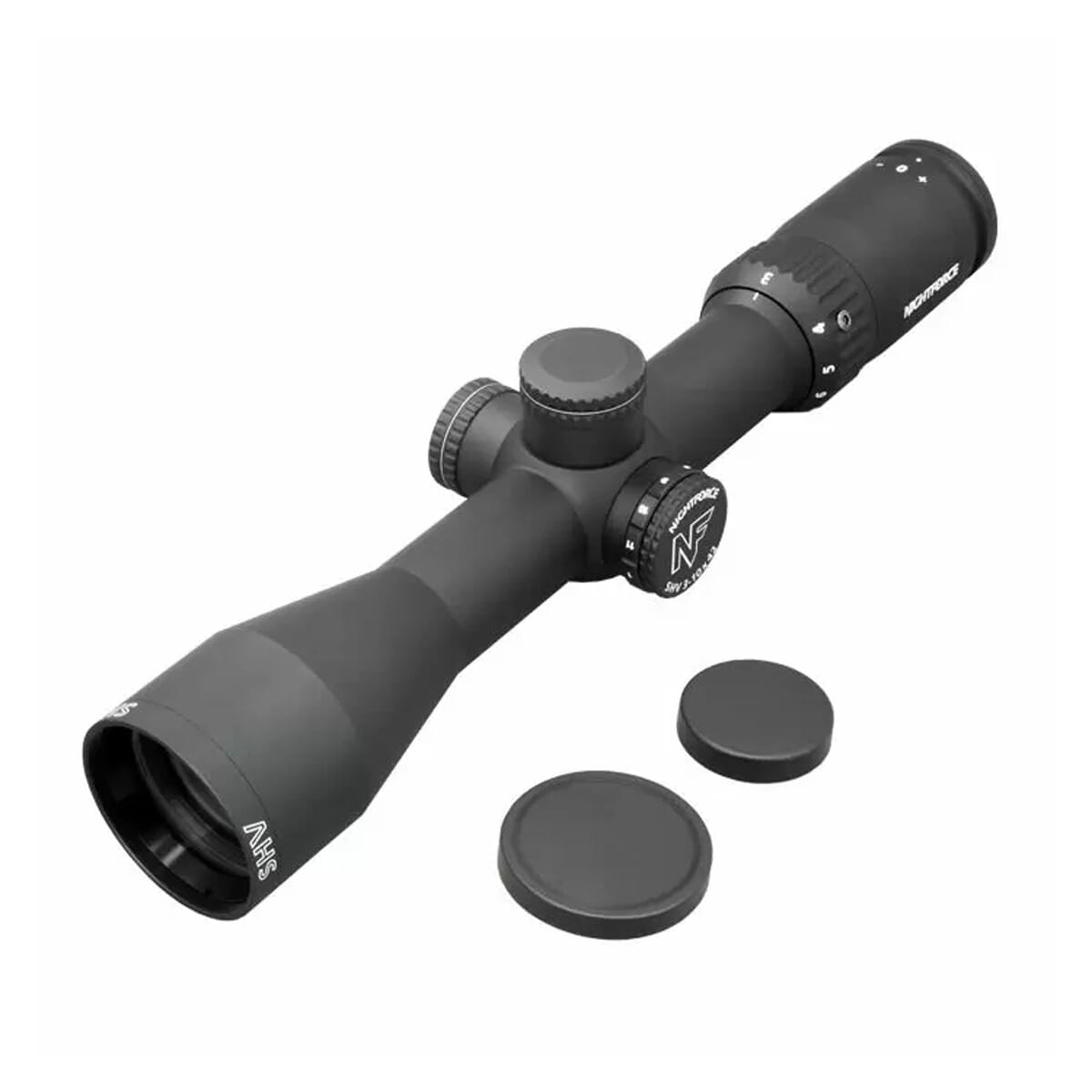 Nightforce SHV 3-10x42mm .250 Illuminated MOAR w/Rubber Lens Covers C610