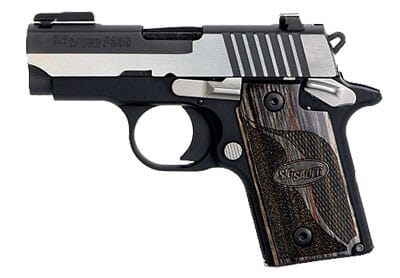 Sig P238 Equinox Pistol .380 ACP Polished Nitron 238-380-EQ - Scopelist.com